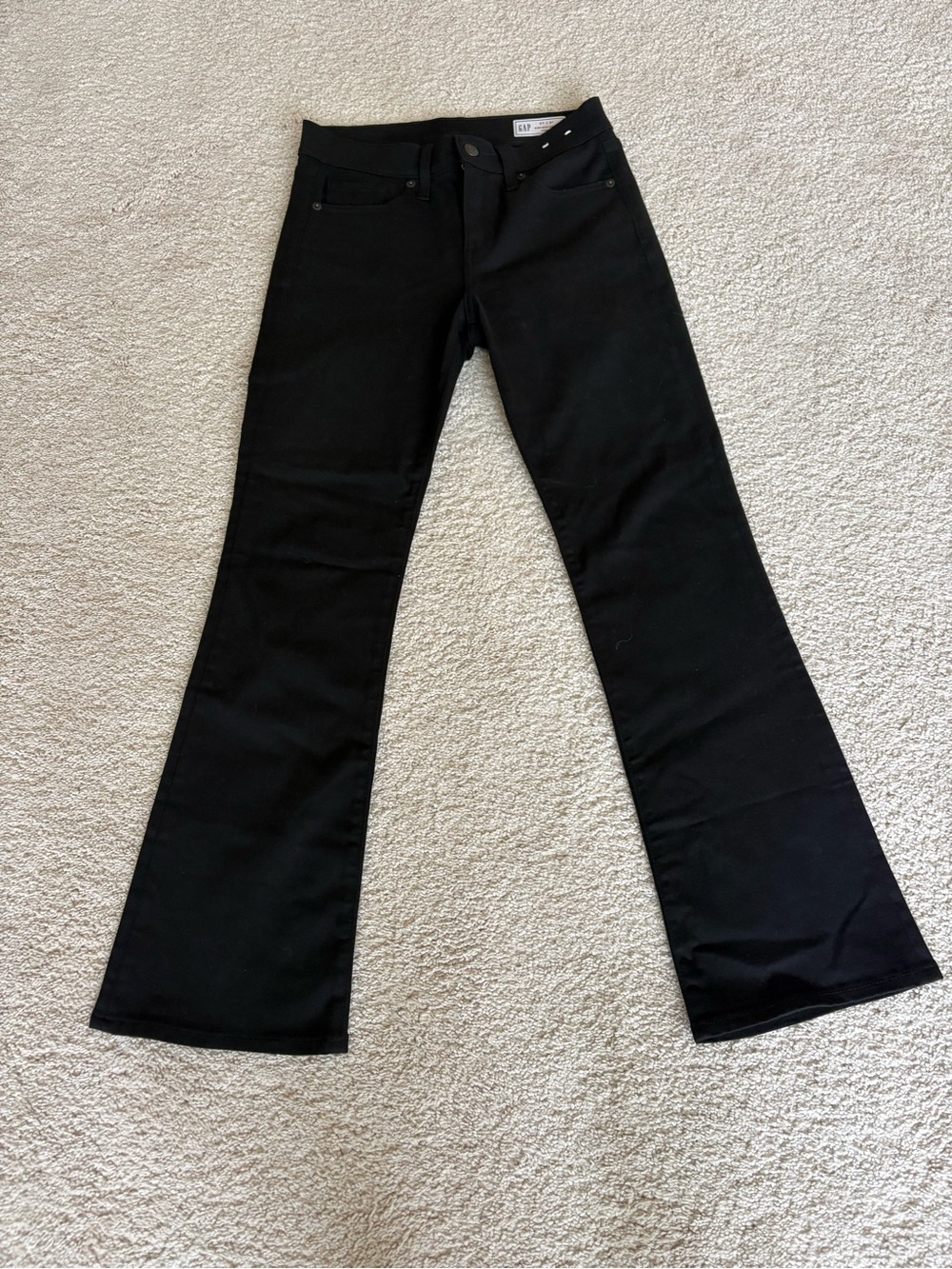 GAP Black Baby Boot Jeans